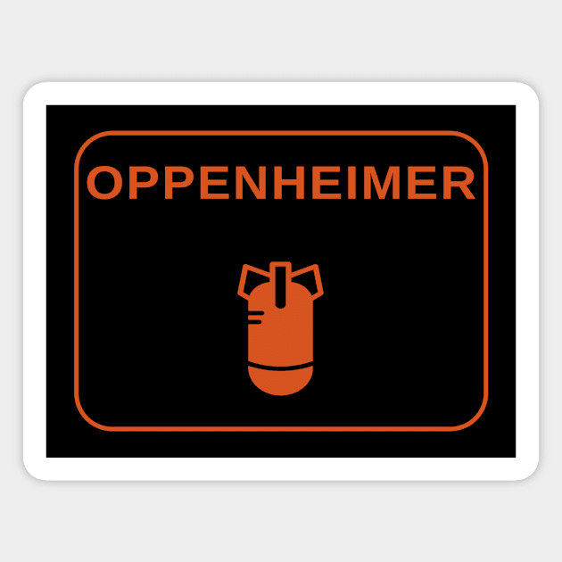 Nolan - Oppenheimer Magnet by 4few